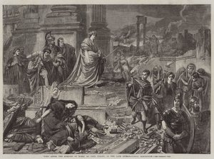 Nero after the Burning of Rome, in the late International Exhibition